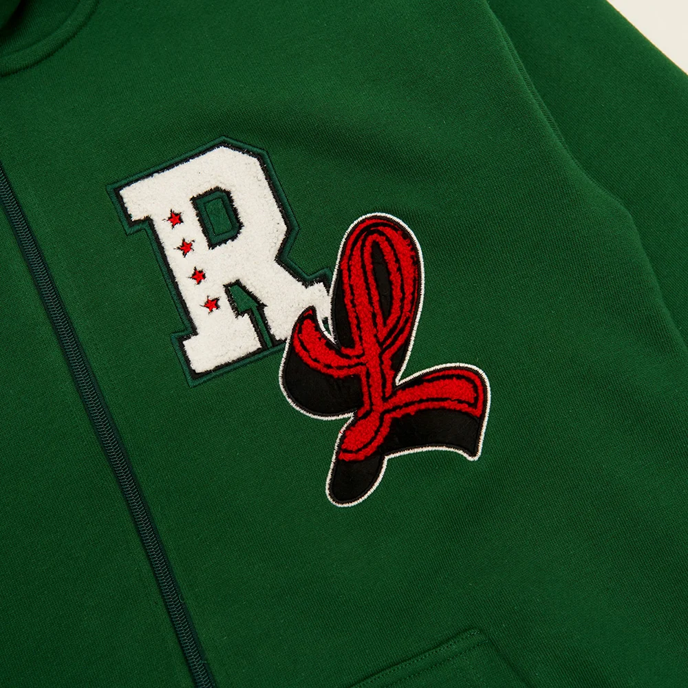 Big Chenille Zip Up Pine - Image 4