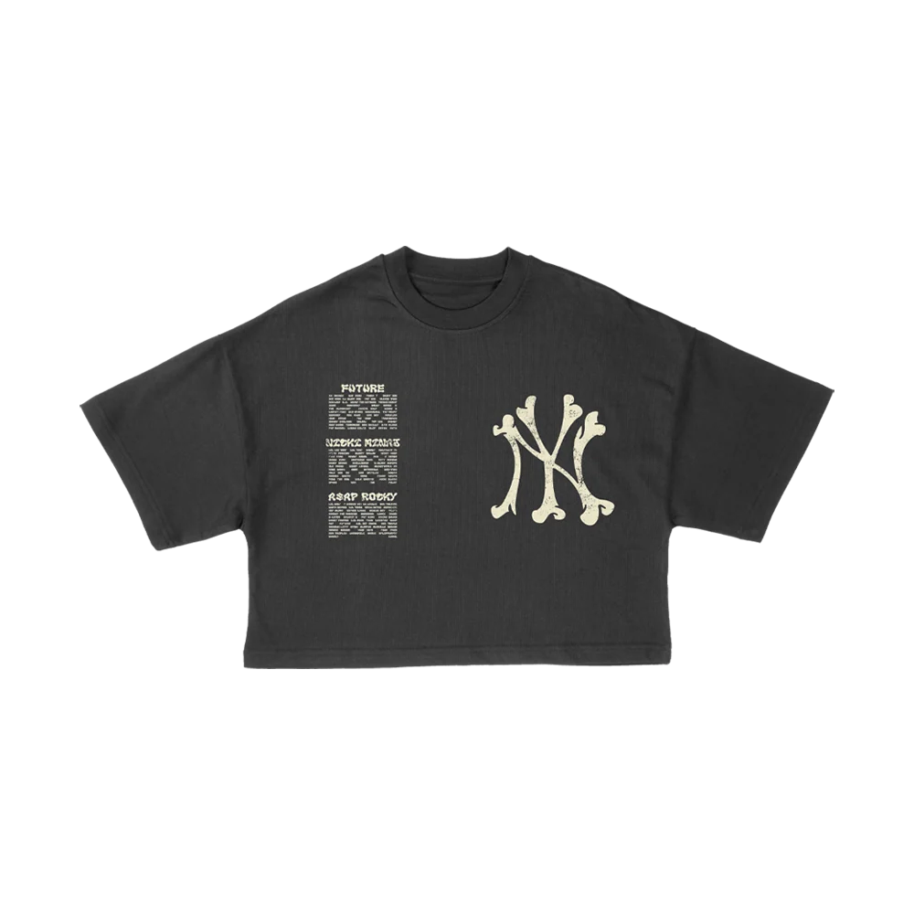 Bones Vintage Heavyweight Cropped Tee NYC 2022