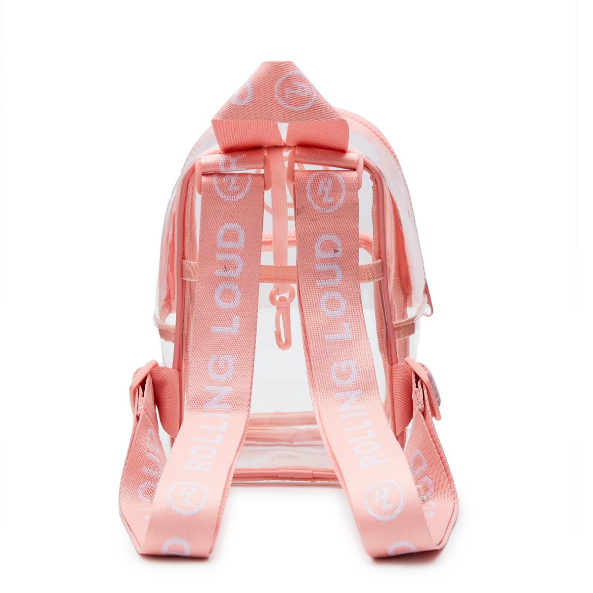 Clear Pink Mini Backpack - Festival Approved - Image 3