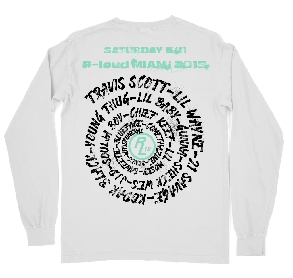 Long Sleeve PIT Tee White - Image 2