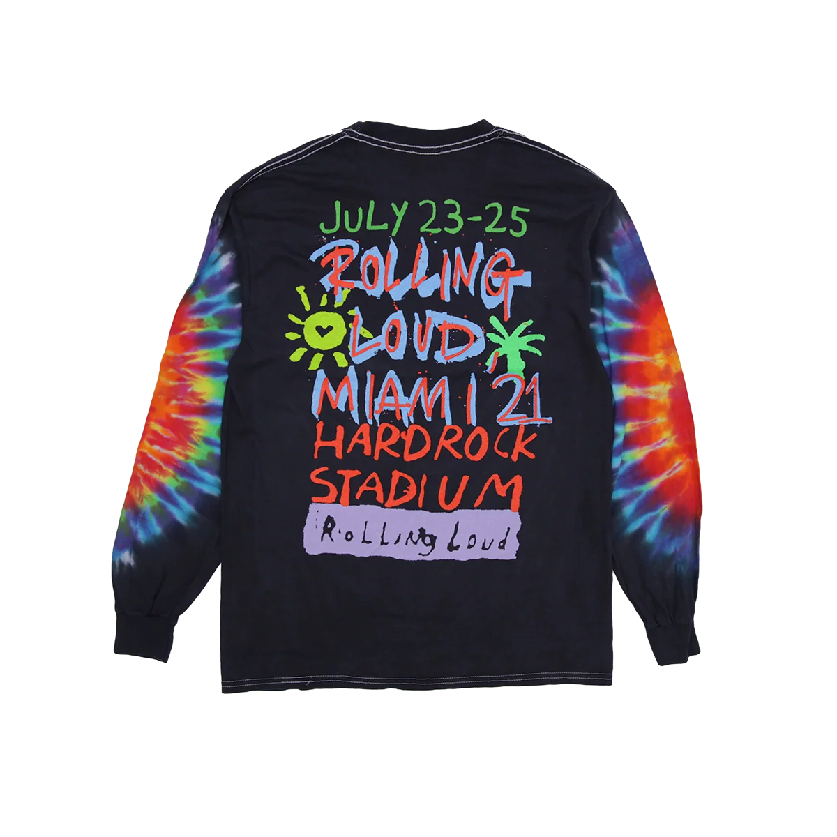 Loud Flow Longsleeve Tee Black - Image 2