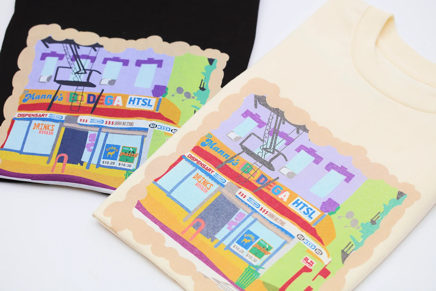 Manny Bodega NYC Tee Ivory - Image 4
