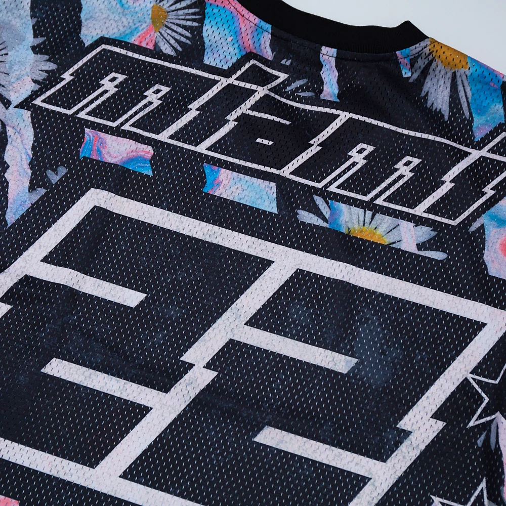Oversized Mesh Football Jersey - Image 9