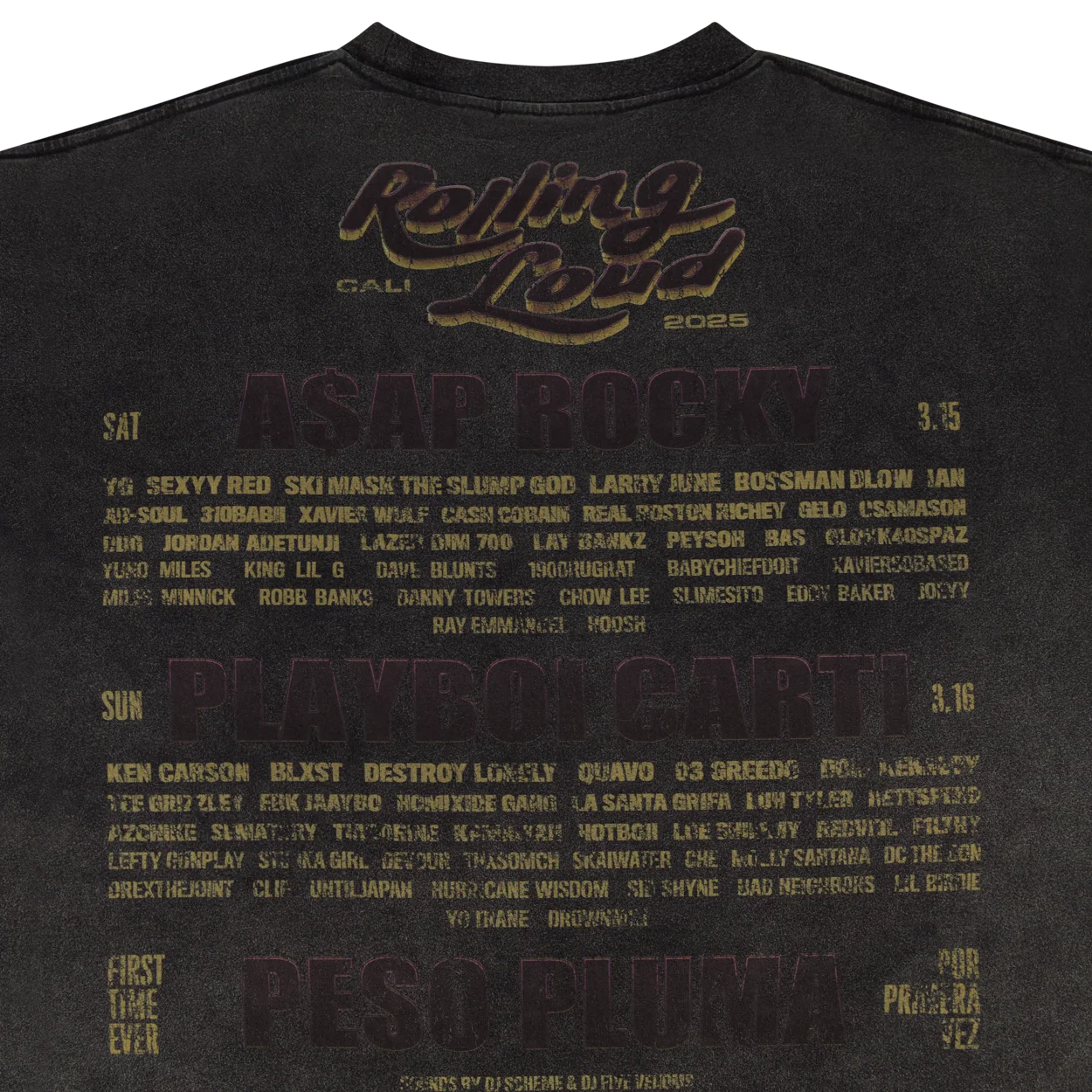 RL LA 25 3X Champs Black Lineup Tee - Image 5