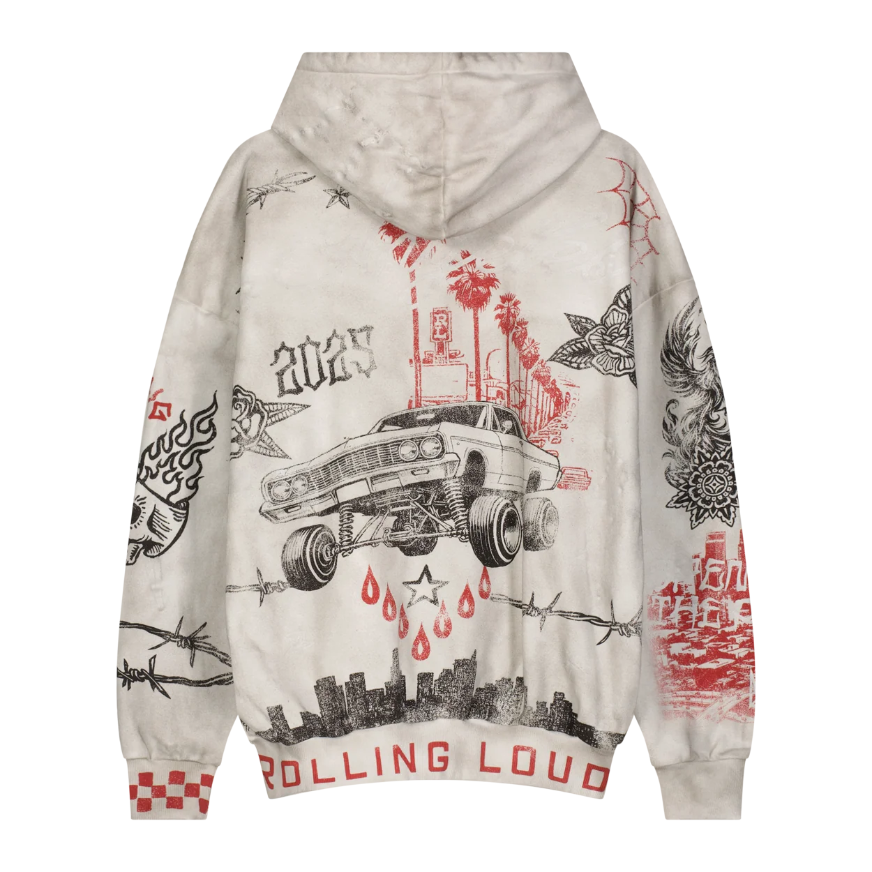 RL LA 25 Flash Khaki Hoodie - Image 2