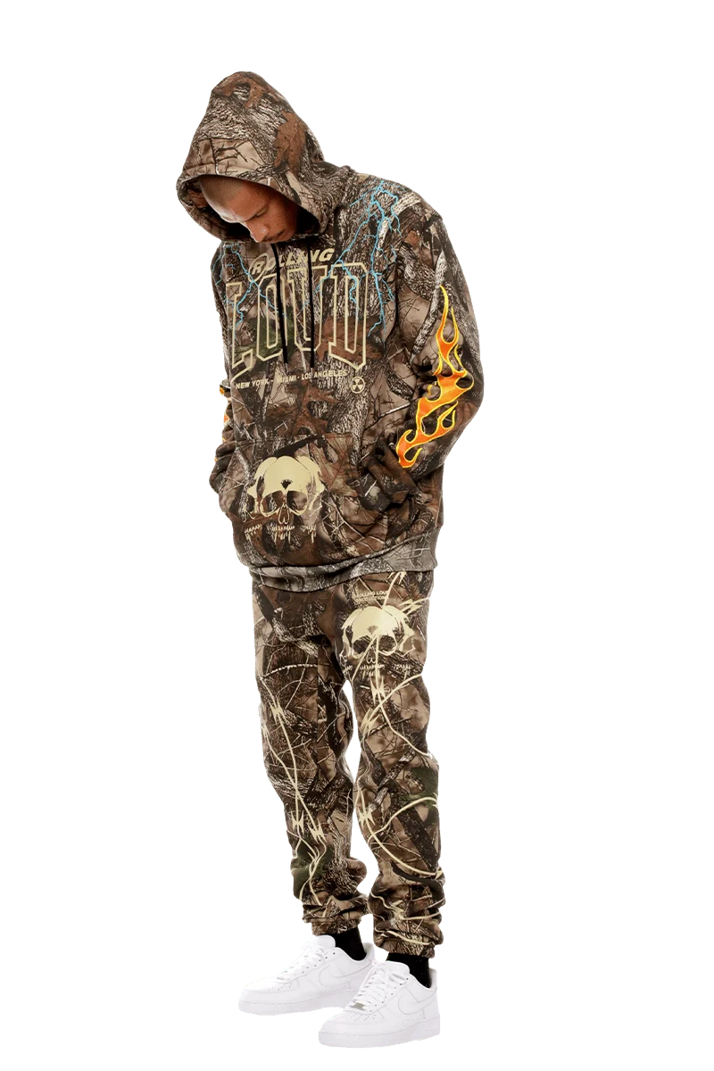 RL Open The Pit Green Hunter Camo Hoodie - Image 8