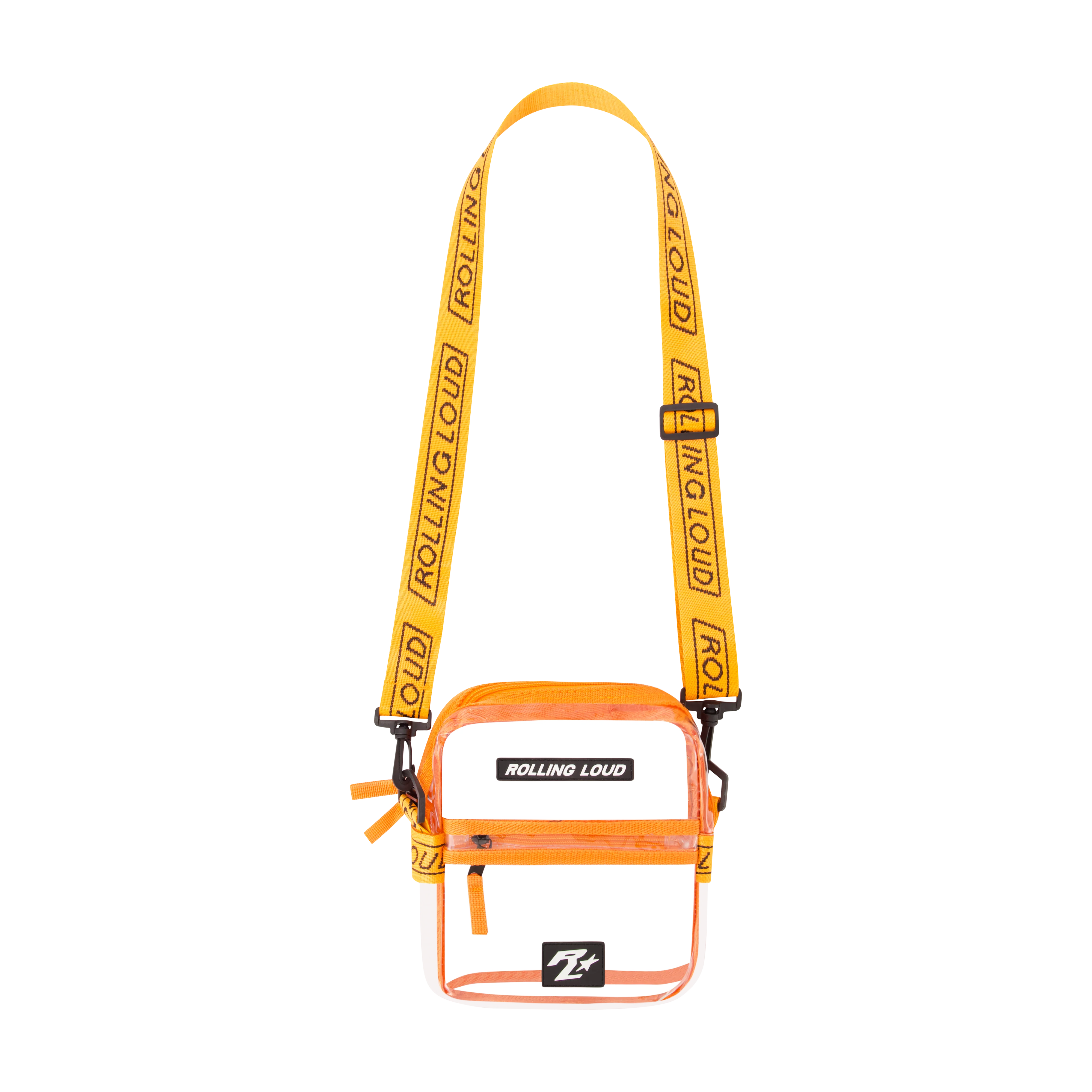 RL Orange Clear Shoulder Bag - Festival Approved