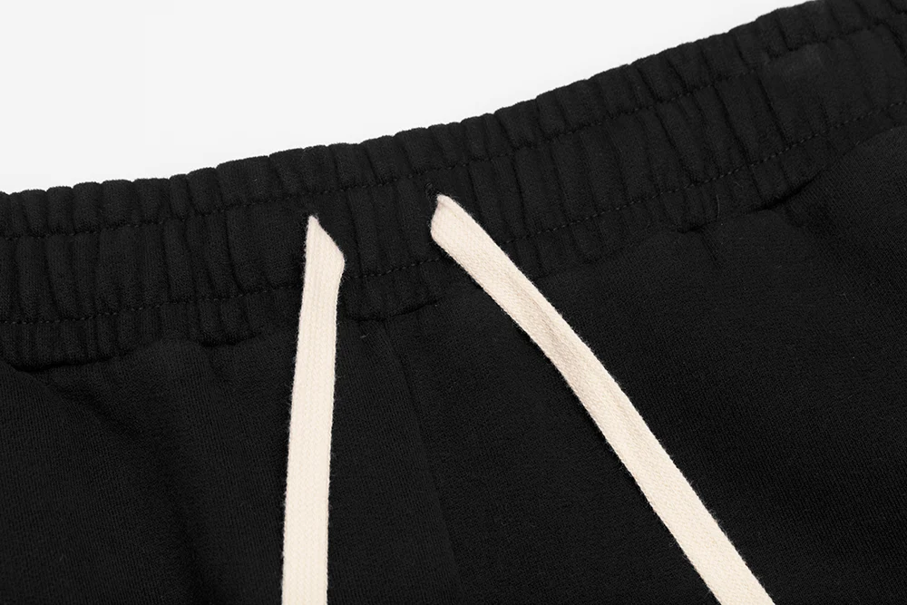 RL Productions Black French Terry Shorts - Image 4