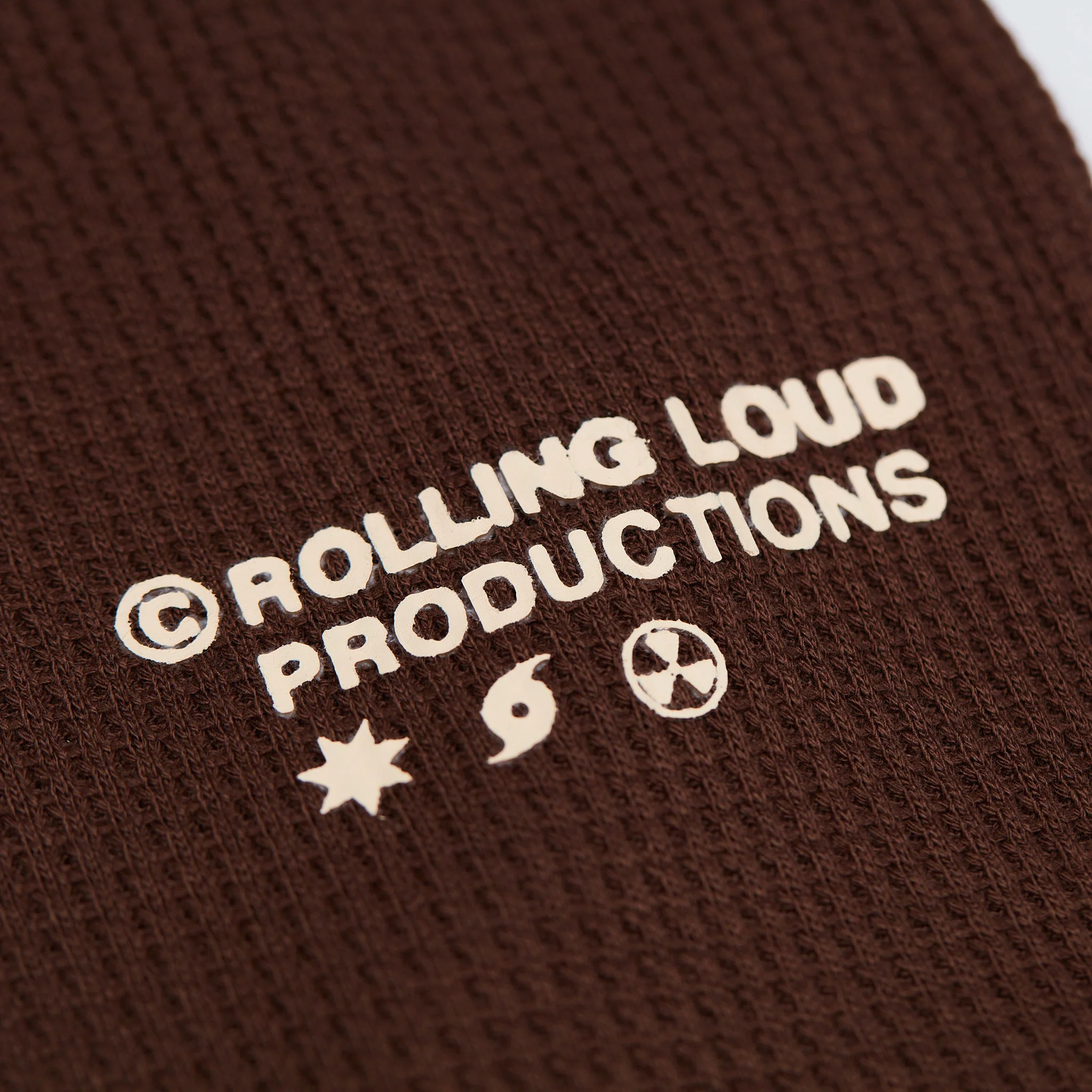 RL Productions Waffle Joggers Brown - Image 3