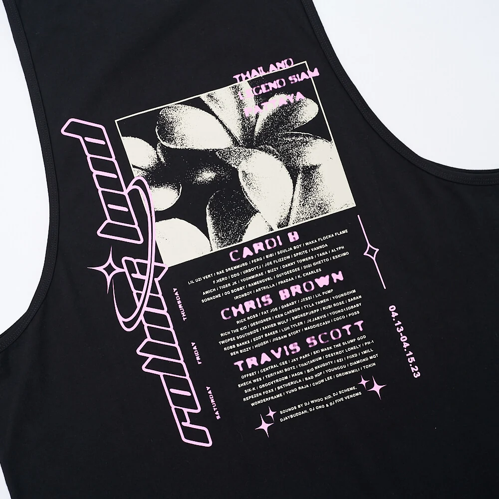 RL Thailand Cassia Black Tank - Image 4