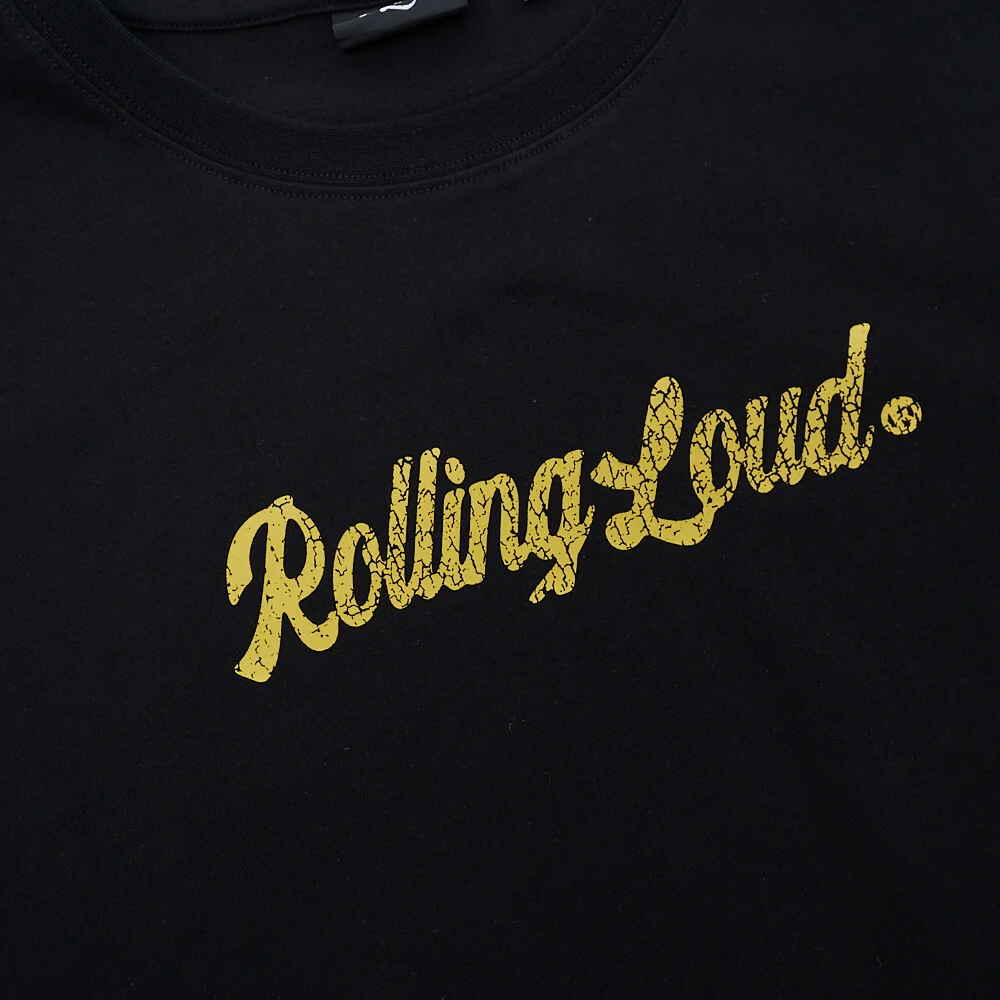 RL Thailand Script Logo Lineup Black Tee - Image 3