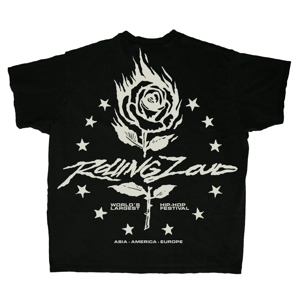 RL 24 Black Rose Tee - Image 2