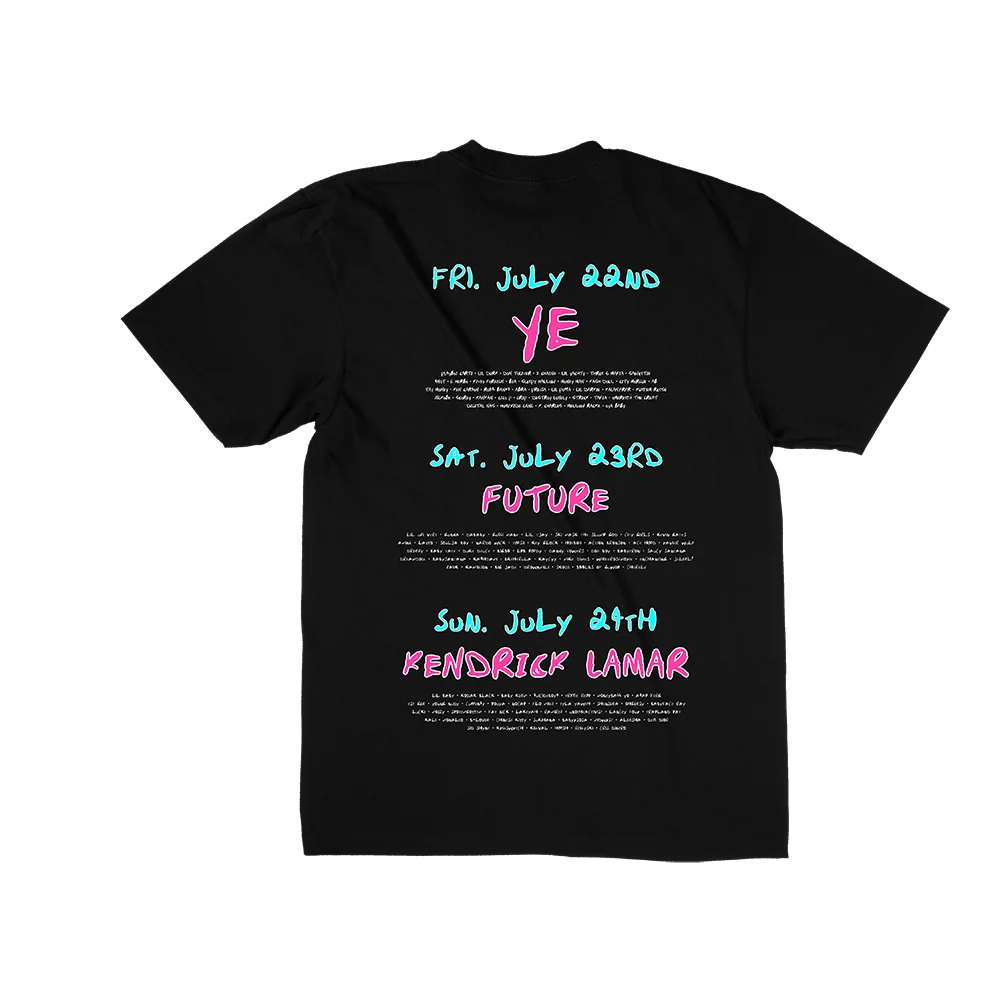 RL Wolf T Shirt Black Miami 22 - Image 2