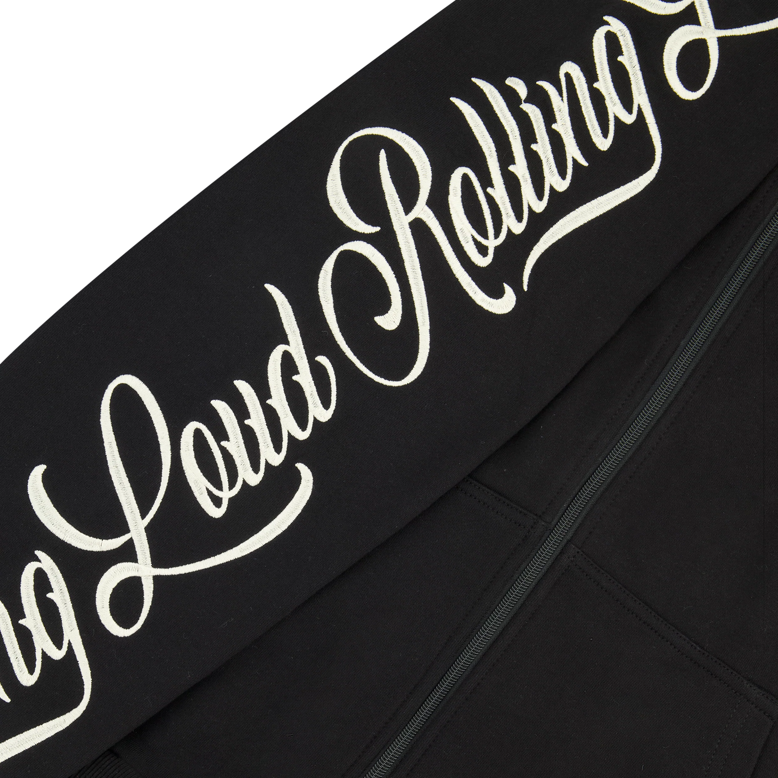 RL World Tour Script Tape Black Zip Hoodie - Image 4