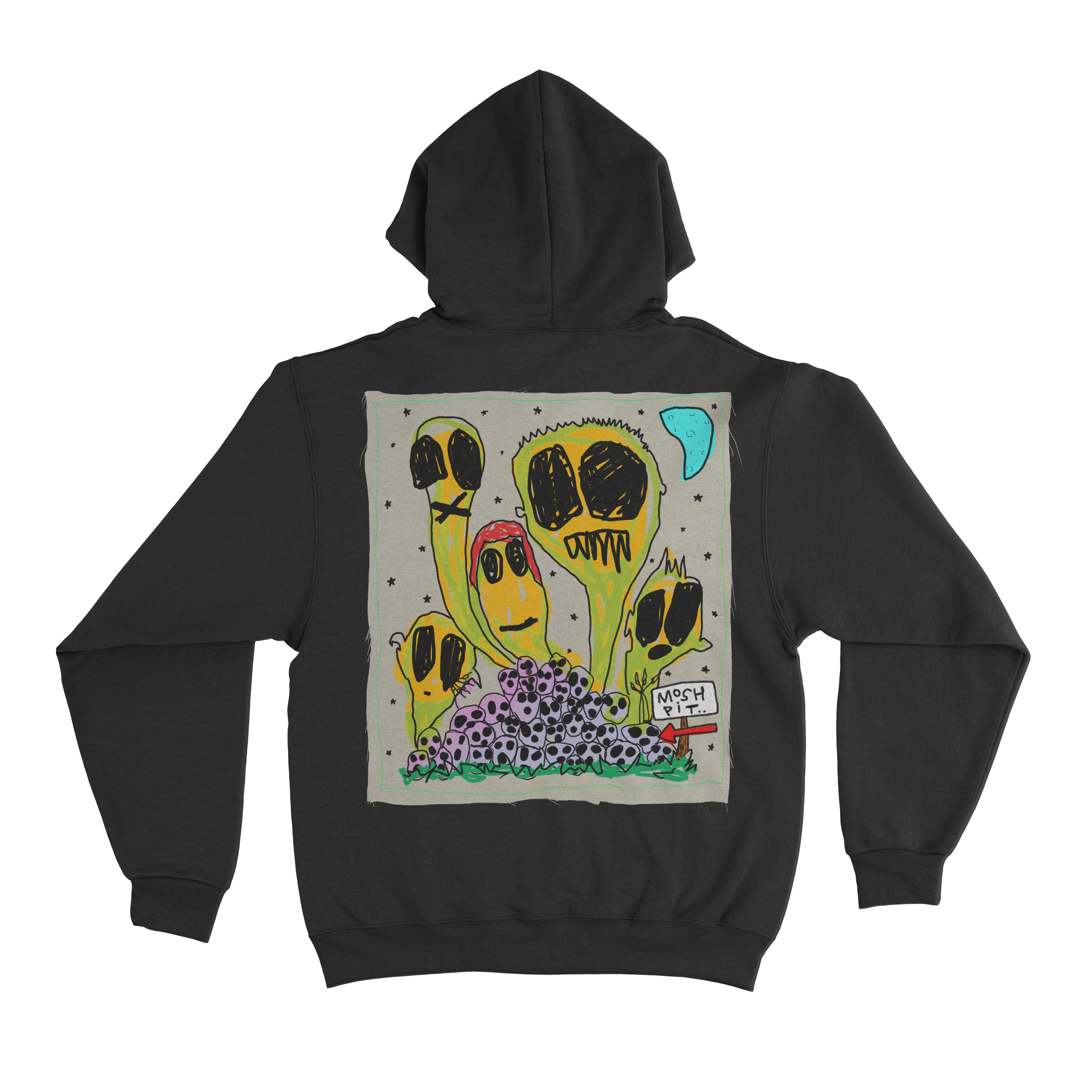RL x B2SS Mosh Pit Hoodie LA 2021 - Image 2