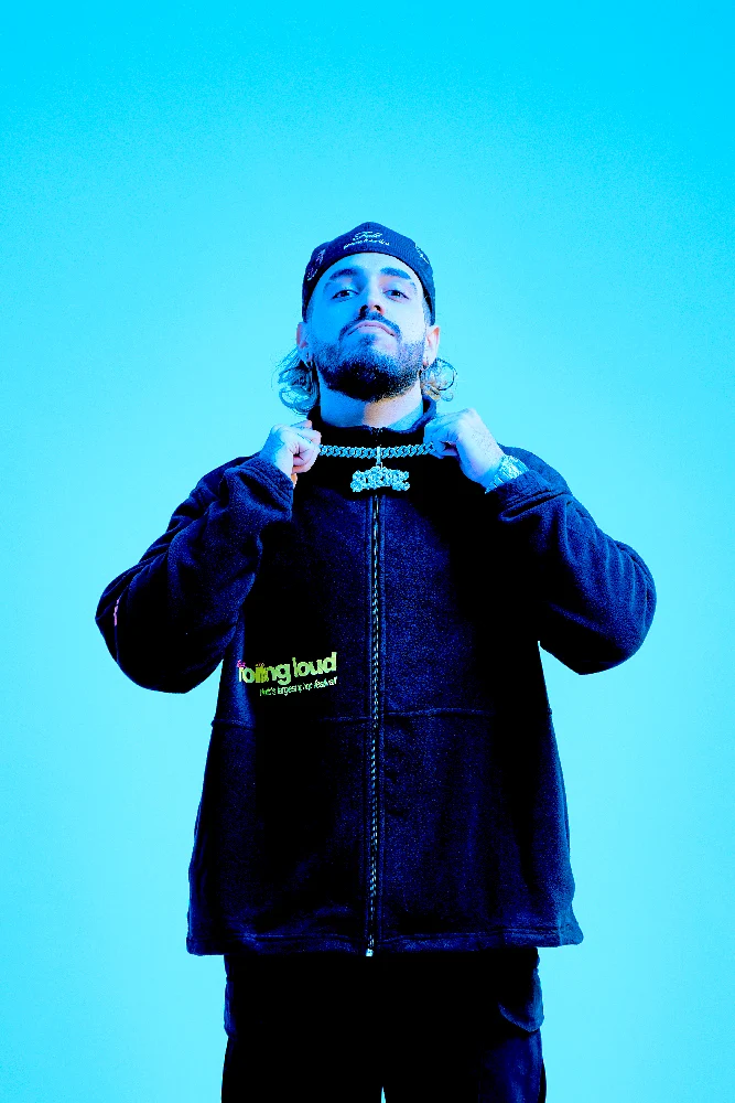Loud Micro Fleece Jacket Black - Image 3