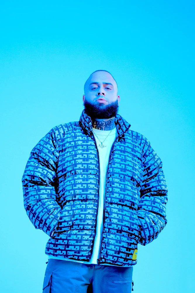 Loud Pattern Puffer Jacket - Image 5