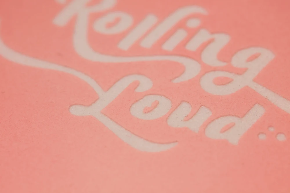 Rolling Loud Pink Ceramic Ashtray - Image 3