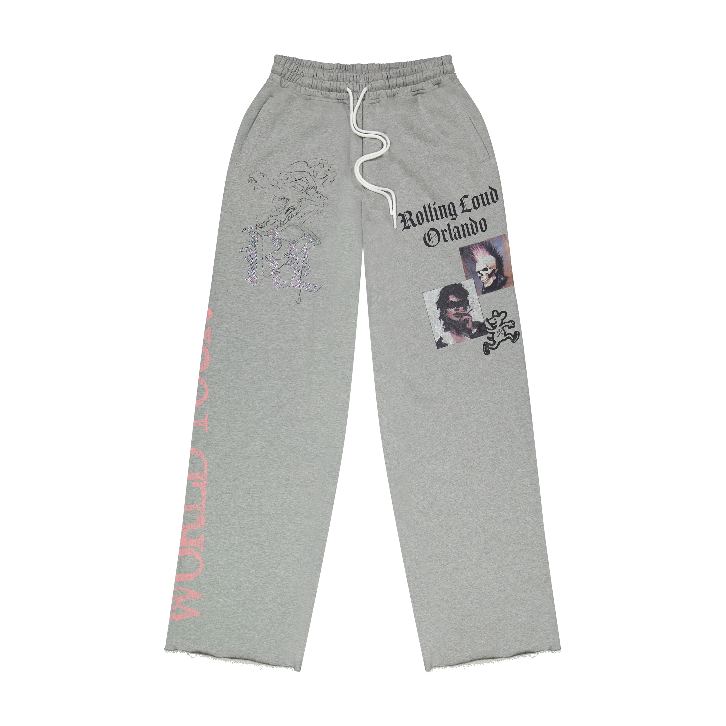 Signature Orlando Bling Grey Sweat Pants