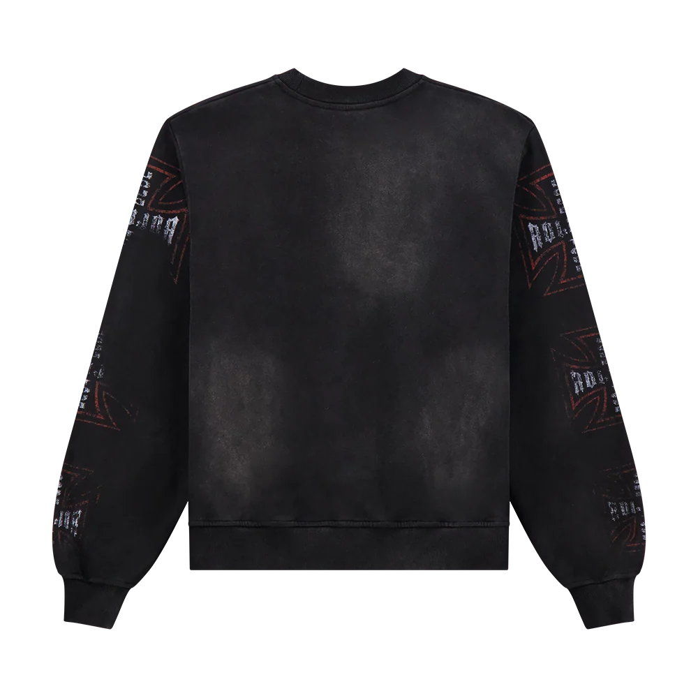 SKULL SOCIETY CREWNECK SWEATSHIRT - Image 3