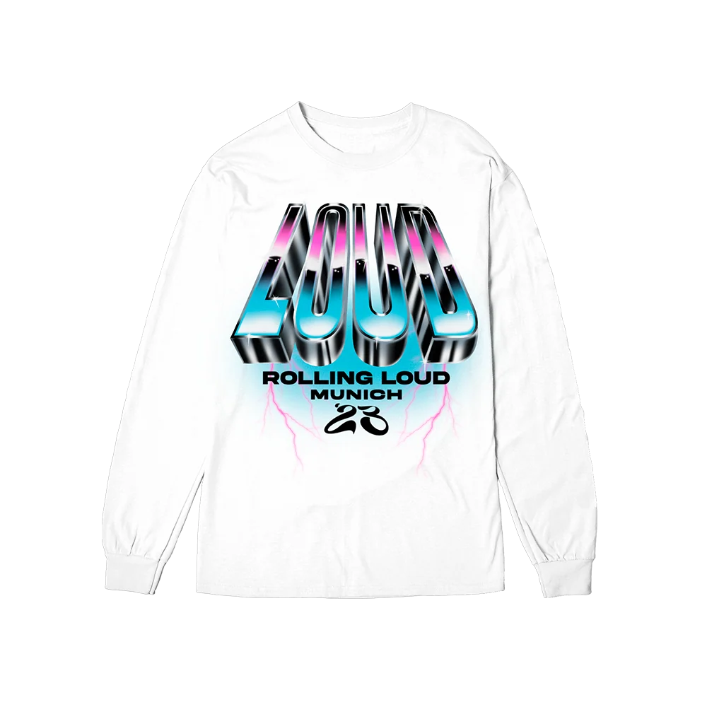 RL Munich 23 Blockbuster White Longsleeve