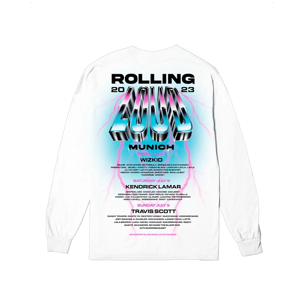 RL Munich 23 Blockbuster White Longsleeve - Image 2