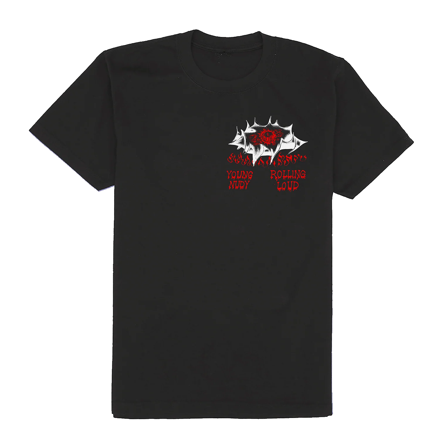Young Nudy x Rolling Loud Black Vintage Tee